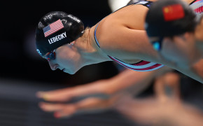 Katie Ledecky Action HD Wallpapers