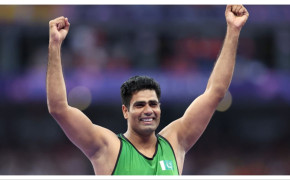 Arshad Nadeem Javelin Thrower Background Wallpaper