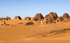 Sudan Pyramid HD Desktop Wallpaper 93600