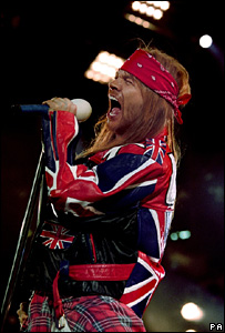 Axl Rose in 1992