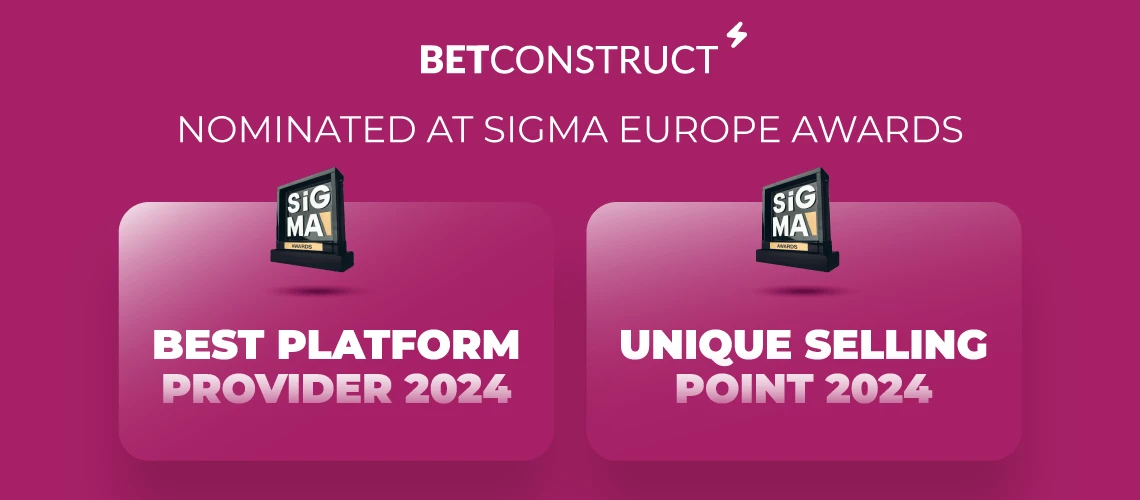 BetConstruct Nominated at SiGMA Europe B2B Awards