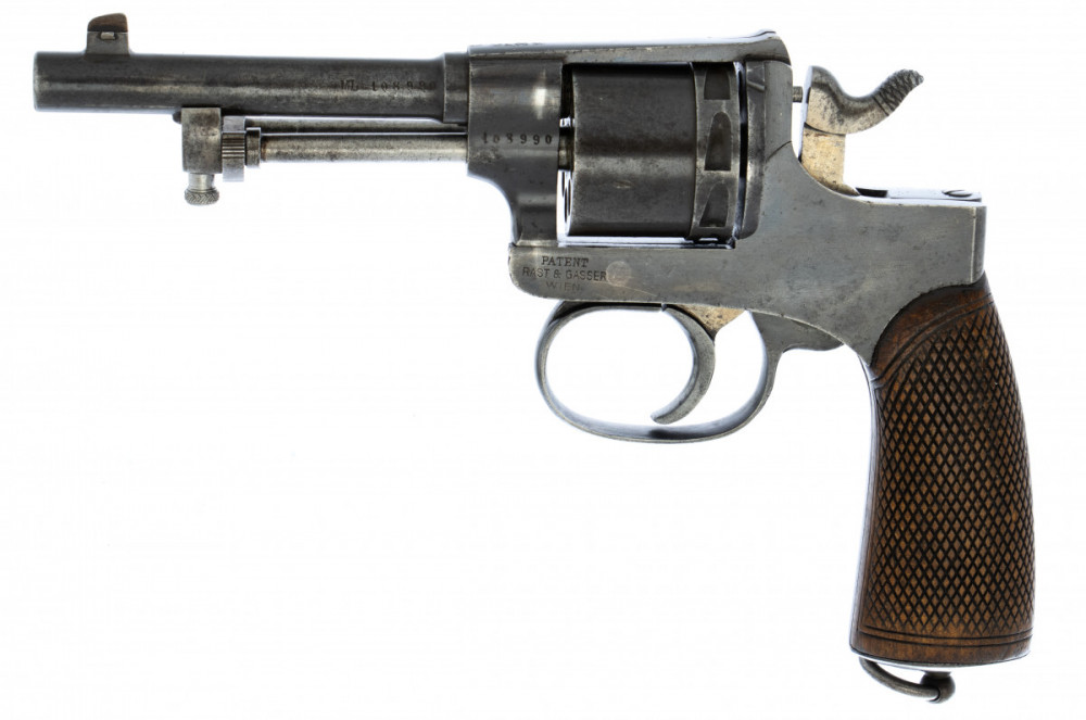 Revolver Rast Gasser M1898 - KOMISE