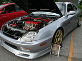 Silver Honda Prelude