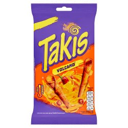 Takis Volcand Seasoned Chilli and Cheese Flavour Corn Snack 100g