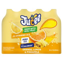 Jucee Orange, Lemon & Pineapple 8 x 1.5 Litre