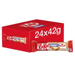 KitKat Chunky Lotus Biscoff White Bar 42g