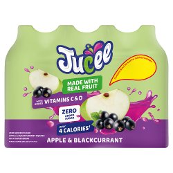 Jucee Apple & Blackcurrant 8 x 1.5 Litre