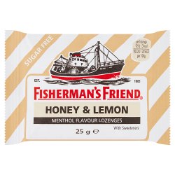 Fisherman's Friend Honey & Lemon Menthol Flavour Lozenges 25g