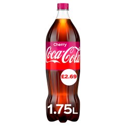 Coca-Cola Cherry 1.75L PM £2.69