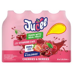 Jucee Cherries & Berries 8 x 1.5Litre