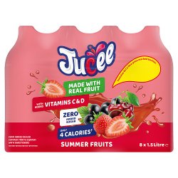 Jucee Summer Fruits 8 x 1.5 Litre