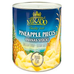 Mikado Pineapple Pieces Pizza Cut in Light Syrup 3.05kg