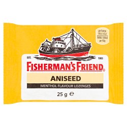 Fisherman's Friend Aniseed Menthol Flavour Lozenges 25g