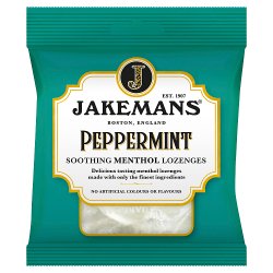 Jakemans Peppermint Soothing Menthol Lozenges 73g