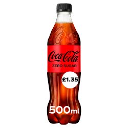 Coca-Cola Zero Sugar 500ml PM £1.35