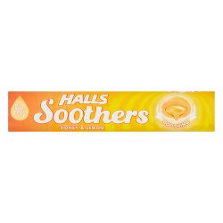 Halls Soothers Honey & Lemon 45g