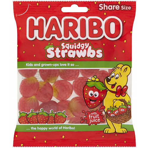 Haribo Squidgy Strawbs