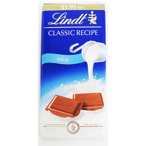 Lindt Classic Milk PM £1.95