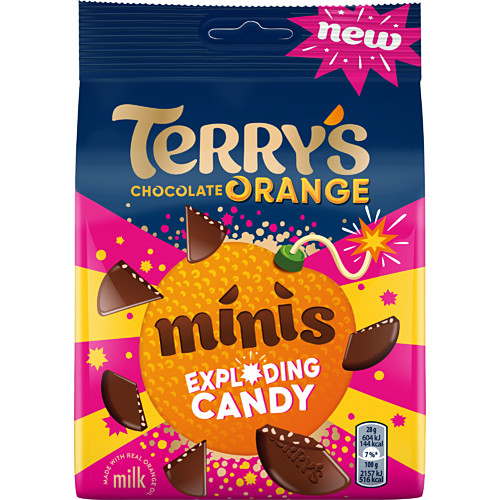 Terry's Chocolate Orange Exploding Candy Minis 105g