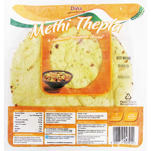 Dina Methi Thepla Gujarati Bread