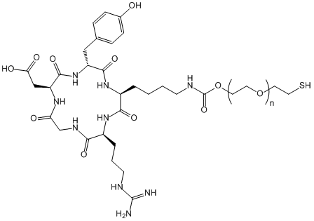 c(RGDyK)-PEG-SH