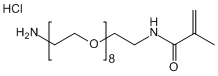 HCl.NH2-PEG8-MAA