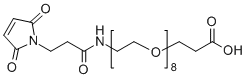 Mal-NH-PEG8-COOH