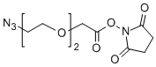 N3-PEG2-CH2CO2-NHS