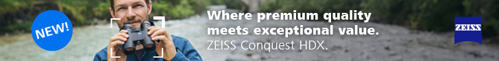 Where premium quality meets exceptional value. ZEISS Conquest HDX.