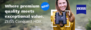 Where premium quality meets exceptional value. ZEISS Conquest HDX.