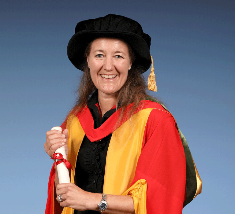 Kate Hall, honorary award recipient July 2022, Doctor of Engineering.