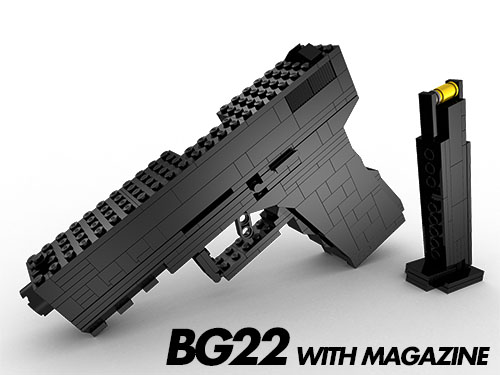 BrickGun BG22 with Magazine