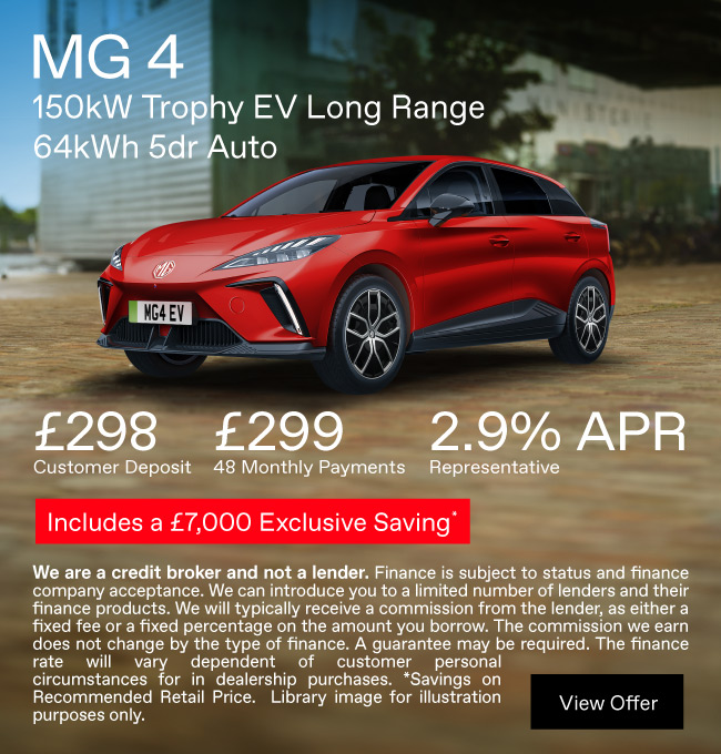 MG 4 Long Range EV Q3 280824