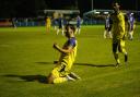 Rustam Stepans scored a penalty in Tuesday night's win against Charnock Richard Pictures: Oniss Nelson