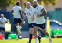 England’s Dan Cole, left, and Joe Marler (Mike Egerton/PA)