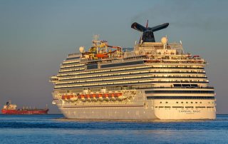 Cruise Ship Departing Galveston