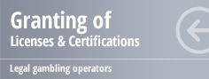 Granding of Licenses & Certifications