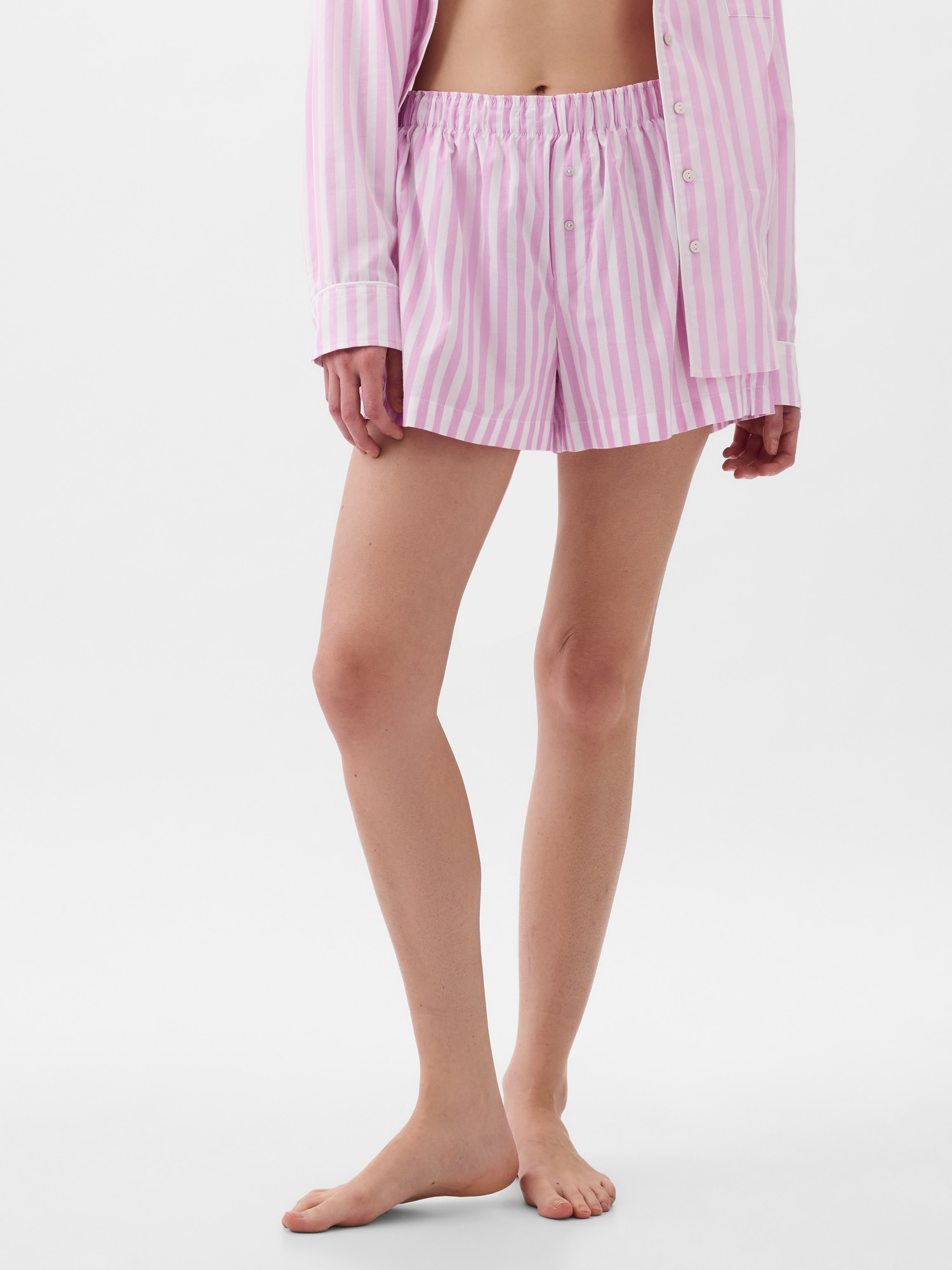 Poplin PJ Shorts