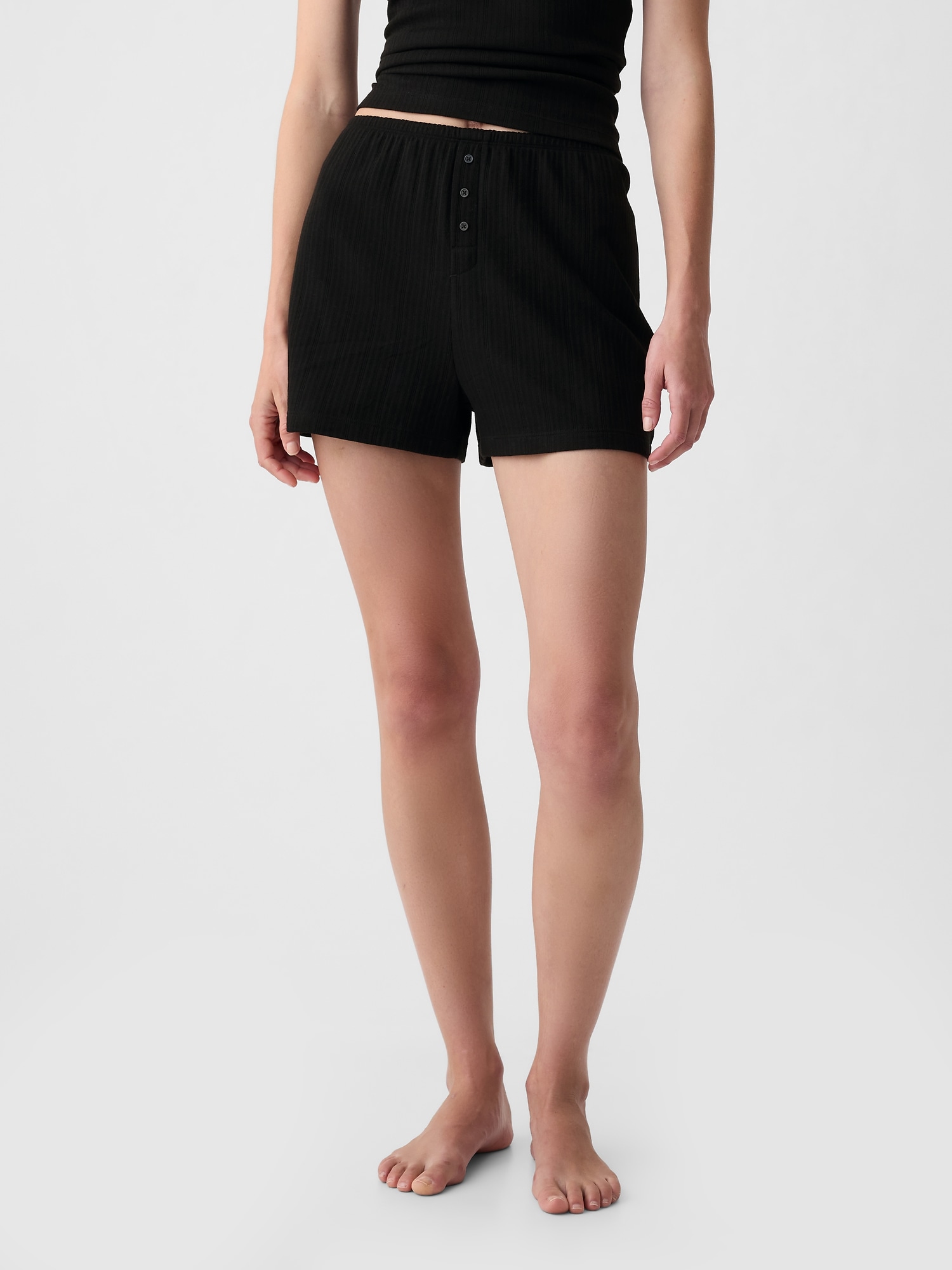 Pointelle PJ Shorts