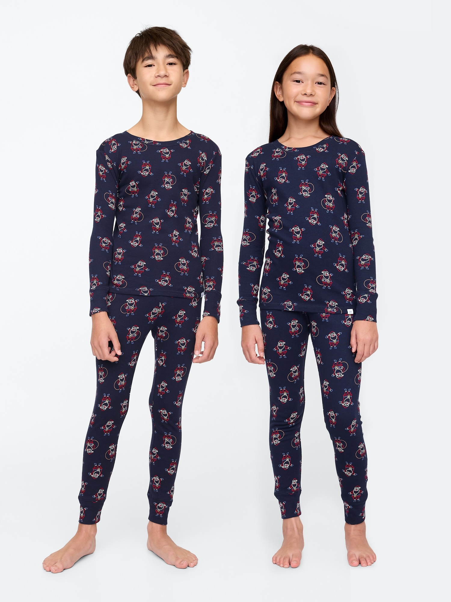 Kids Organic Brushed Cotton PJ Set