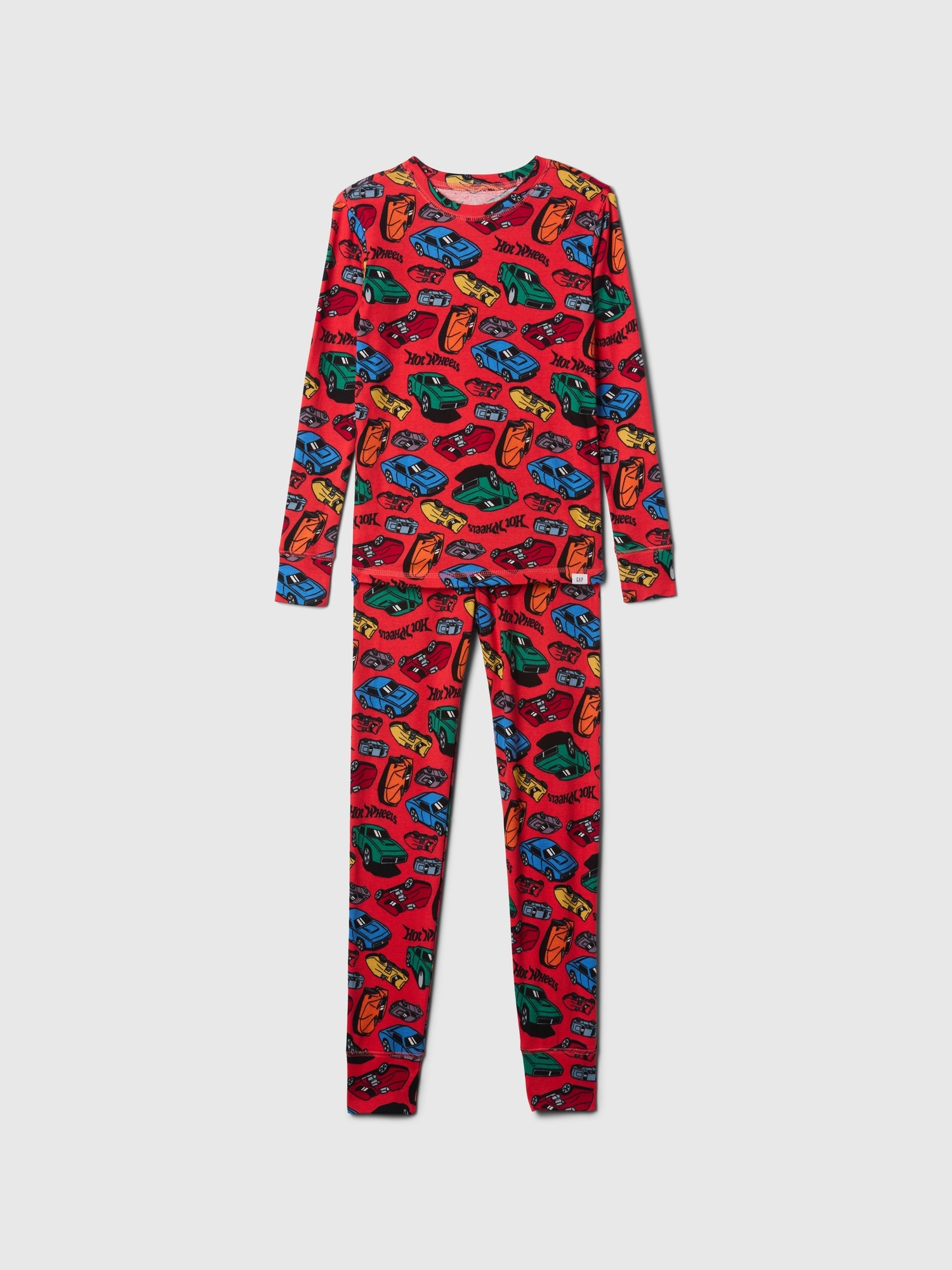 Kids Organic Brushed Cotton Hot Wheels PJ Set