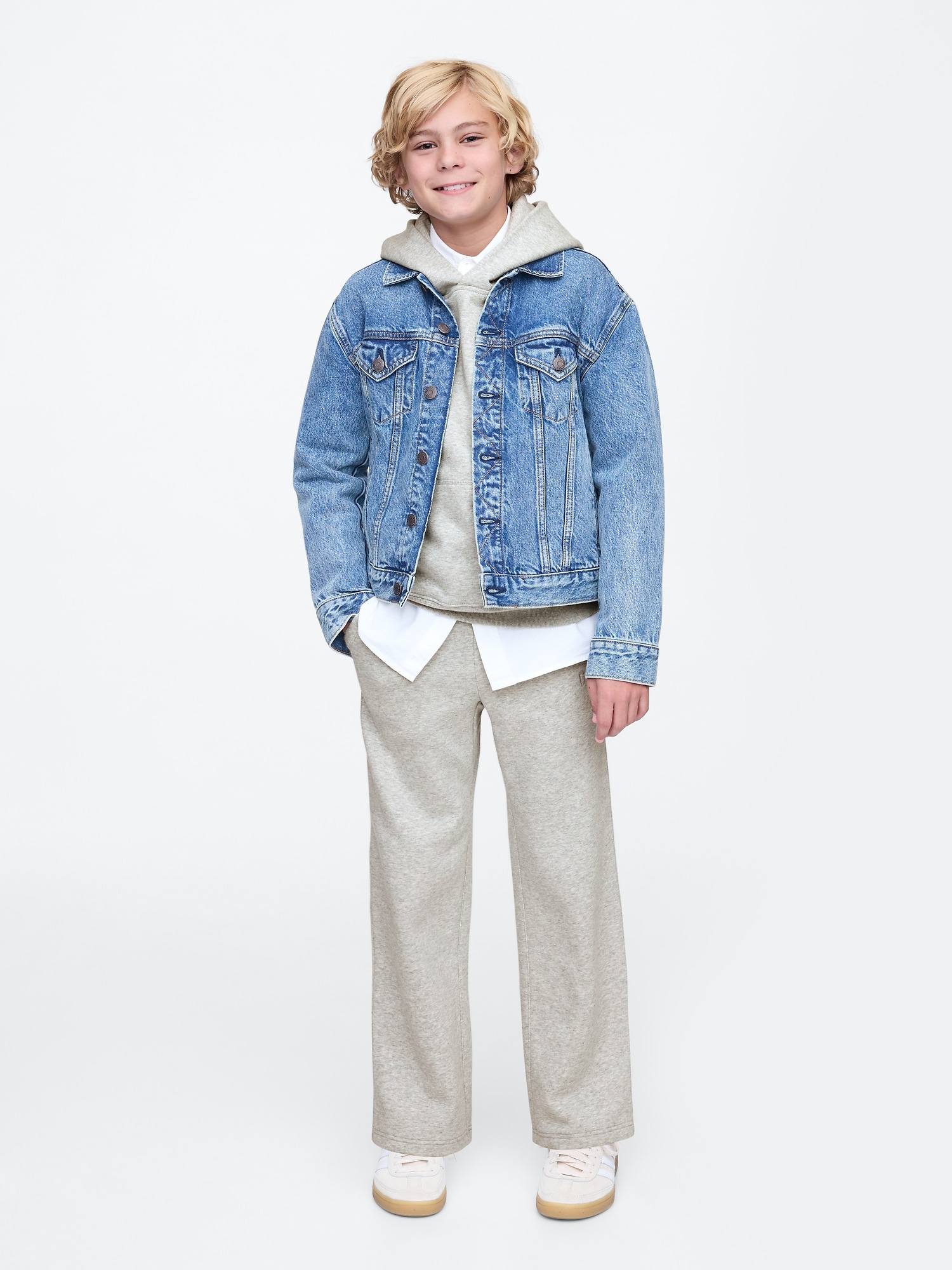 Kids Vintage Soft Baggy Sweatpants