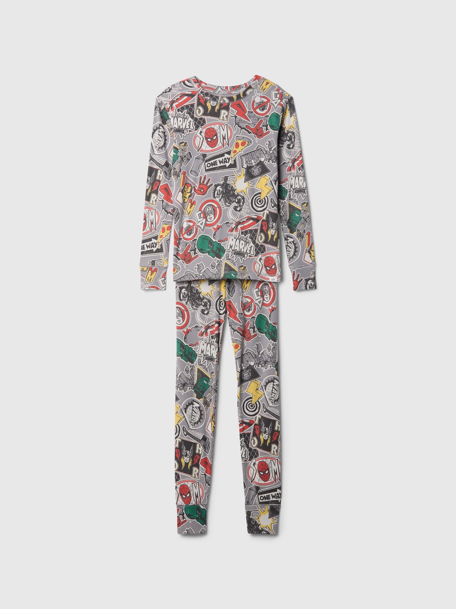 Kids Marvel Organic Brushed Cotton Spider-Man PJ Set