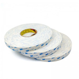 Double Coated 3M 1600T PE Foam Tape for General Purpose Mounting and Joining