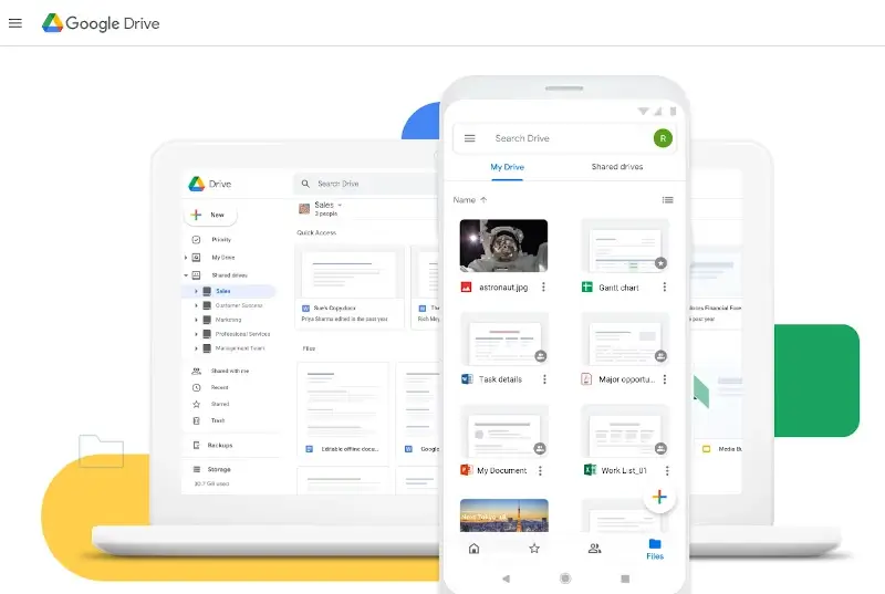 Google Drive - Document Management Platform