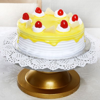 Premium Eggless Pineapple Cake