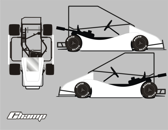 GKG CHAMP KART-SWOOP TEMPLATE