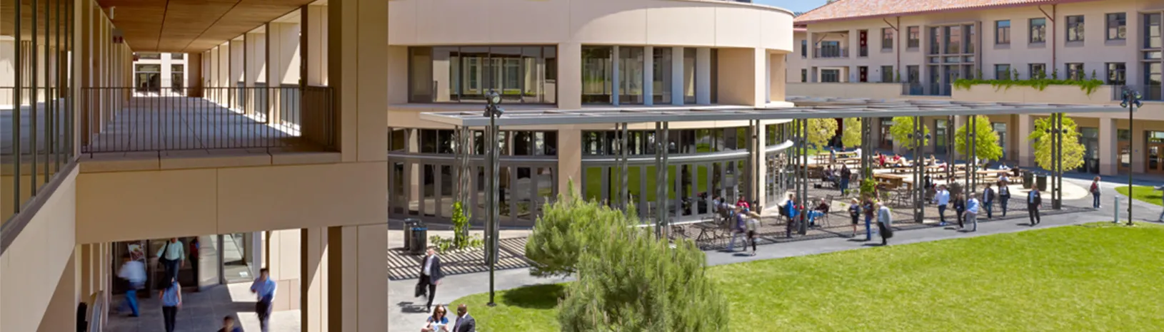 Community Court and Arbuckle Dining Pavilion