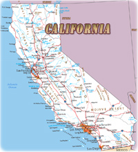 Mapa California