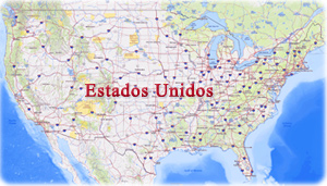 Mapa Estados Unidos